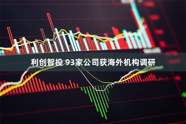利创智投 93家公司获海外机构调研