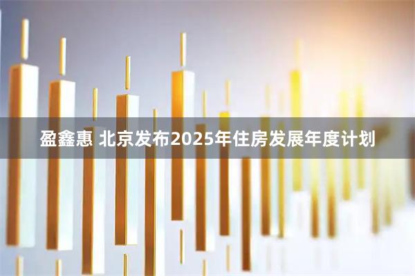 盈鑫惠 北京发布2025年住房发展年度计划