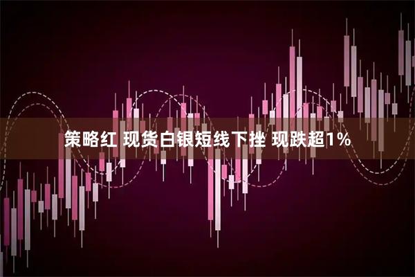 策略红 现货白银短线下挫 现跌超1%