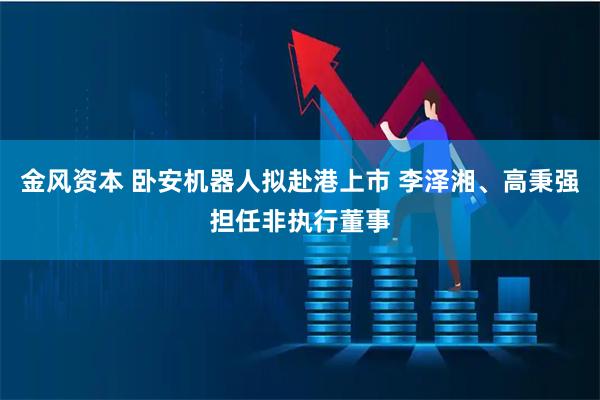 金风资本 卧安机器人拟赴港上市 李泽湘、高秉强担任非执行董事